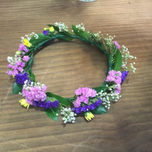 Preserved Flower Hair Ornament