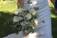 Bridal Bouquet 3 Types of Flowers
