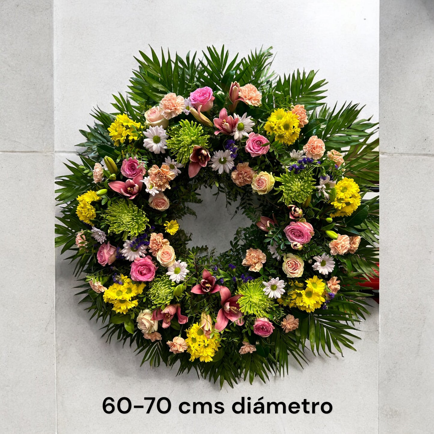 Small Round Funeral Wreath