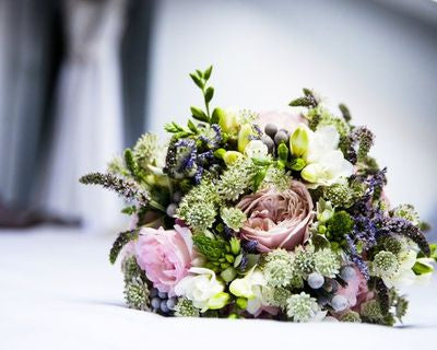 Bridal Bouquet 3 Types of Flowers