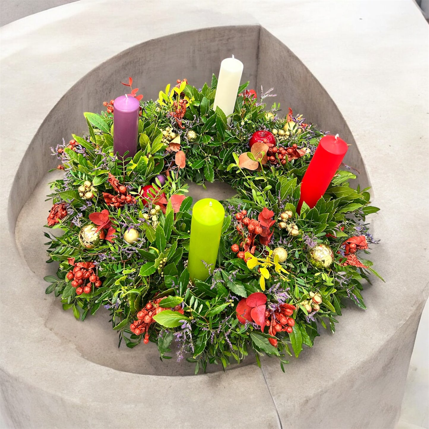 Advent wreath