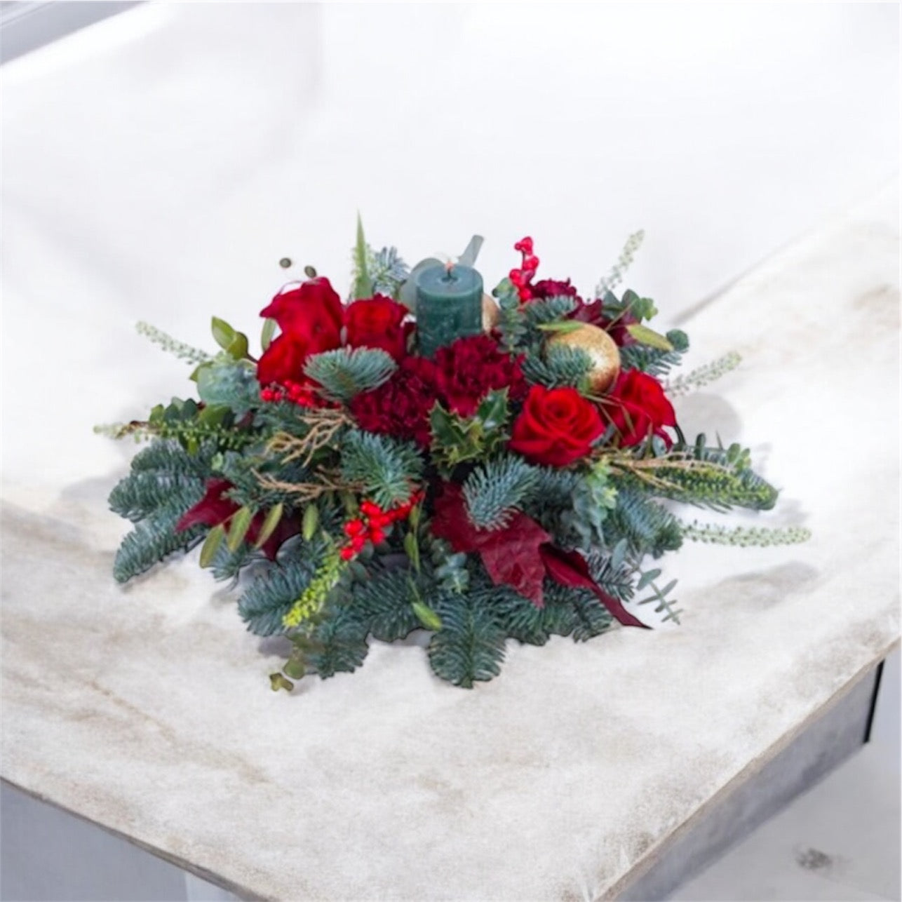 Small Christmas Centerpiece