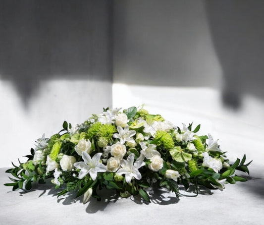 Large Cushion with Assorted Flowers 