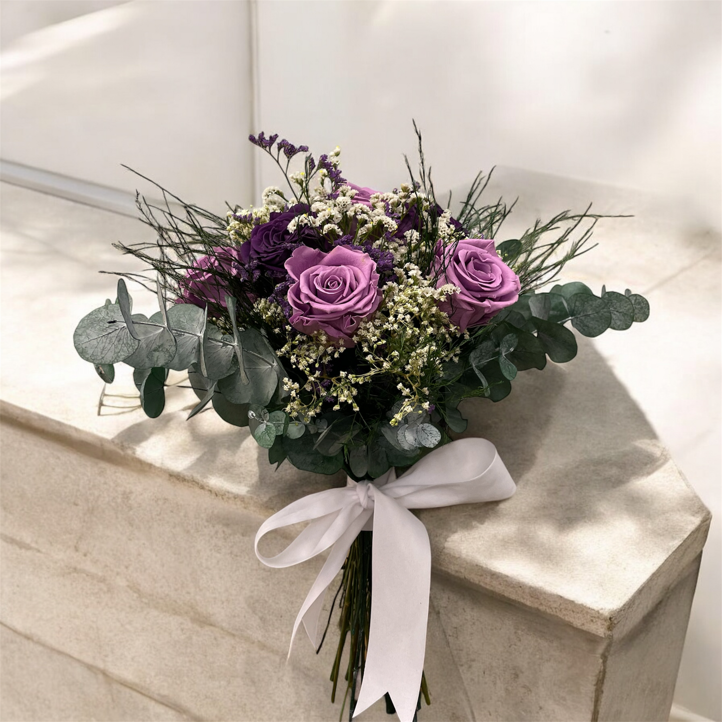 Ramo de Novia de Flores Preservadas